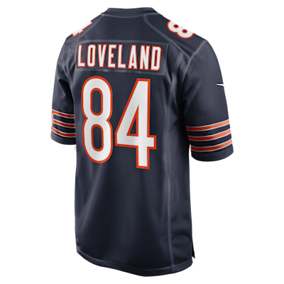 Jersey Nike de la NFL Game para niños talla grande Colston Loveland Chicago Bears 2025 NFL Draft First Round Pick