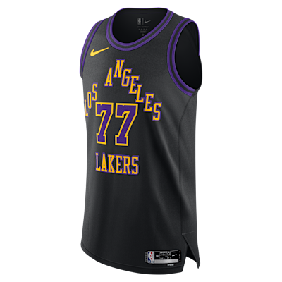Jersey Nike Dri-FIT ADV NBA Authentic para hombre Los Angeles Lakers City Edition
