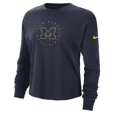 Michigan Women's Nike College Long-Sleeve T-Shirt