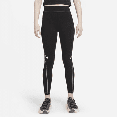 Leggings de 7/8 y de tiro alto con gráfico para mujer Nike Sportswear  Swoosh. Nike.com