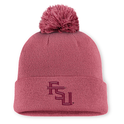 Florida State Primetime Campus Toned Men's Nike College Cuffed Pom Beanie