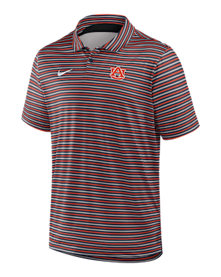 Мужские  Auburn Tour Stripe Nike Dri-FIT College Polo