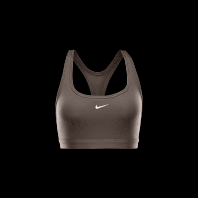 Nike Swoosh Light Support párnázás nélküli női sportmelltartó