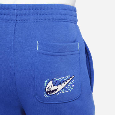 Nike Sportswear "Art of Play" French Terry Shorts Little Kids Shorts