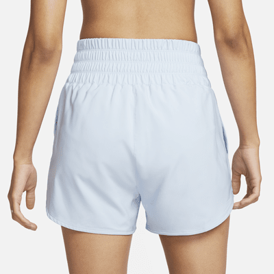 Nike One Dri-FIT Shorts mit Futter und besonders hohem Taillenbund für Damen (ca. 7,5 cm)