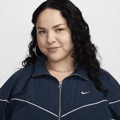 Nike Windrunner Women's Loose UV Woven Full-Zip Jacket (Plus Size)