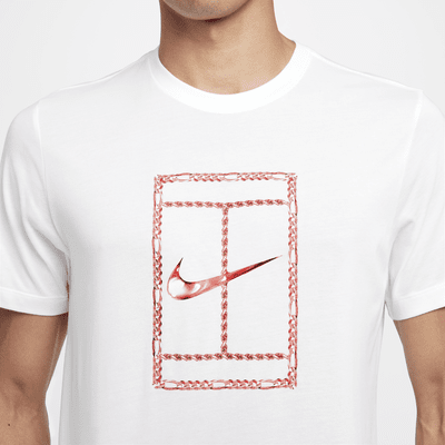 Męski T-shirt do tenisa Dri-FIT NikeCourt