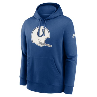 Indianapolis Colts Rewind Club Logo Men’s Nike NFL Pullover Hoodie