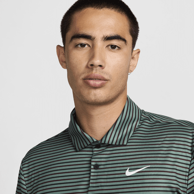 Nike Tour 男款 Dri-FIT 條紋高爾夫球衫