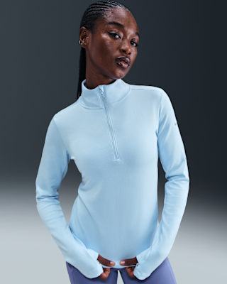 Женские  Nike One Therma-FIT 1/2-Zip Mid Layer