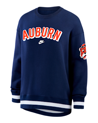 Женские  Auburn Legacy Phoenix Nike College Oversized Pullover Crew
