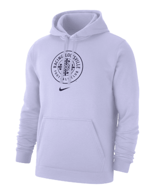 Мужское худи Racing Louisville FC Club Fleece Nike NWSL Pullover Hoodie