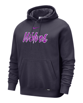 Мужское худи Minnesota Timberwolves City Edition Nike Basketball Club Pull-Over Hoodie для баскетбола