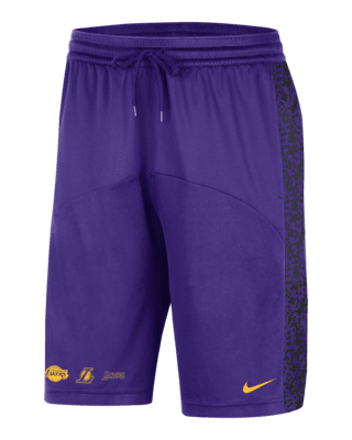 Мужские шорты Los Angeles Lakers Starting 5 Courtside Nike Dri-FIT NBA Graphic Shorts