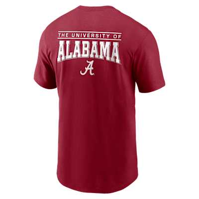 Playera universitaria Nike para hombre Alabama Crimson Tide