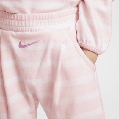 Nike ReadySet Toddler 2-Piece Striped Pants Set