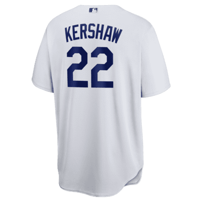 Jersey de béisbol Replica para hombre MLB Los Angeles Dodgers (Clayton Kershaw) 