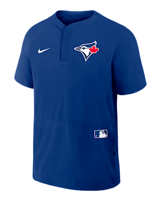 Мужские шорты Toronto Blue Jays Authentic Collection Nike MLB Short-Sleeve Windshirt