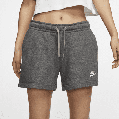 women nike shorts fleece