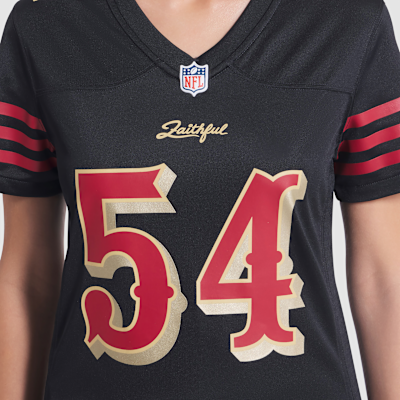 Fred Warner San Francisco 49ers Rivalries Collection Women’s Nike NFL Game Jersey