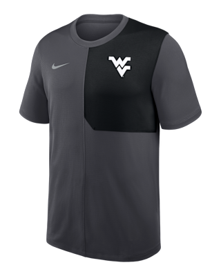 Мужские  West Virginia Sideline Coach Nike Dri-FIT College Top