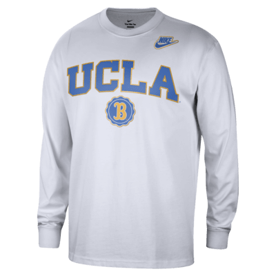 Nike Men's UCLA Bruins True Blue Retro Fleece Pullover Hoodie, Medium