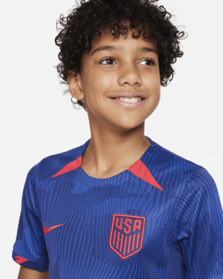 USMNT 2023 Stadium Home Big Kids' (Boys') Nike Dri-FIT Soccer Jersey.