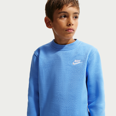 Sudadera para niños talla grande Nike Sportswear Club Fleece