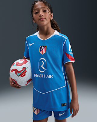 Детские джерси Atlético Madrid 2025/26 Stadium Third Big Kids' Nike Dri-FIT Total 90 Soccer Replica Jersey