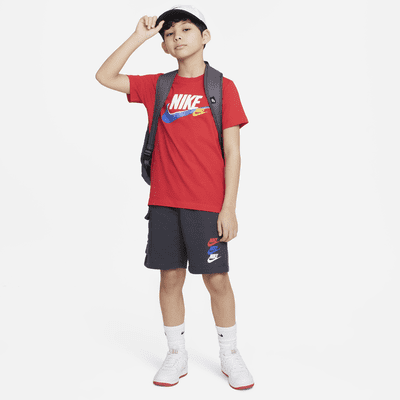 Nike Sportswear Older Kids' (Boys') Fleece Cargo Shorts. Nike SI