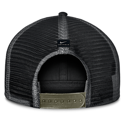 Gorra de rejilla universitaria Nike ajustable para hombre Auburn 2025 Military Appreciation Rise