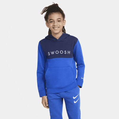 Nike Sportswear Swoosh Big Kids' (Boys') French Terry Hoodie. Nike.com