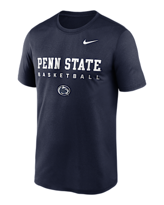 Мужская футболка Penn State Courtside Basketball Legend Nike Dri-FIT College для баскетбола