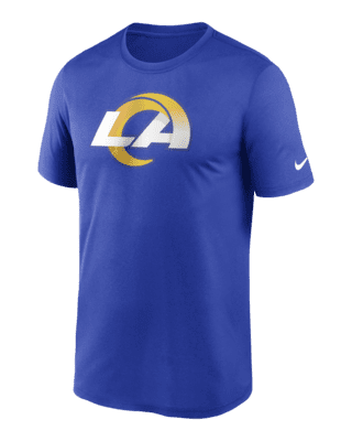 New Los Angeles Rams Football Mens Size M Medium Blue 2-Sided Shirt