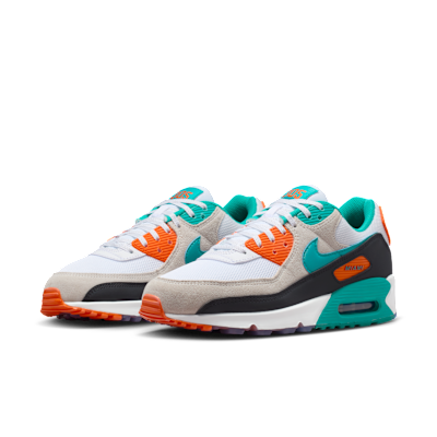 Miami Dolphins Air Max 90 Men's Nike Shoes