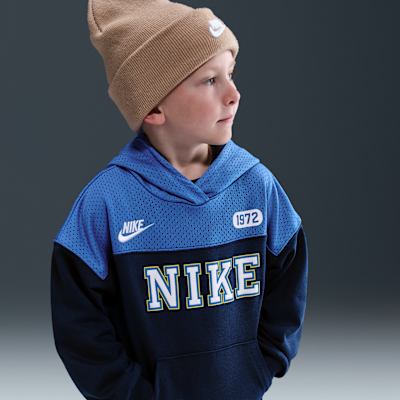 Nike Sportswear Little Kids' P.E. Blocked Pullover Hoodie and Pants Set