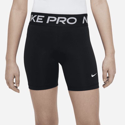 Nike Pro Dri-FIT Shorts (ca. 12,5 cm) für ältere Kinder (Mädchen)