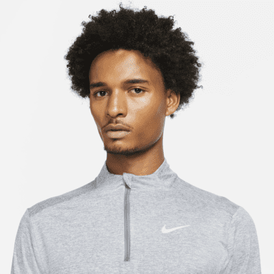 Nike Dri-FIT hardlooptop met halflange rits voor heren