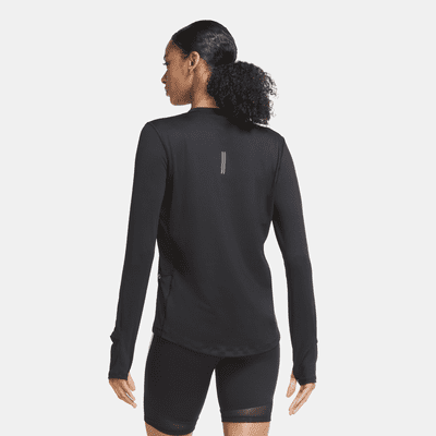 Sudadera de cuello redondo de running para mujer Nike Dri-FIT Element