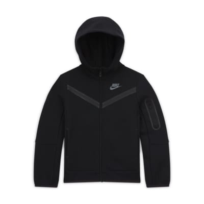 Huvtröja med hel dragkedja Nike Sportswear Tech Fleece för barn Huvtröja med hel dragkedja Nike Sportswear Tech Fleece för barn