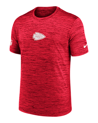 Мужская футболка Kansas City Chiefs Sideline Team Issue Velocity Nike Dri-FIT NFL
