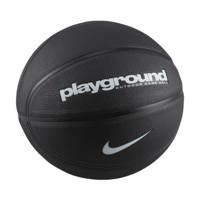 Bola de Basquete Nike Everyday Playground 8P Deflated Natural e Preta 