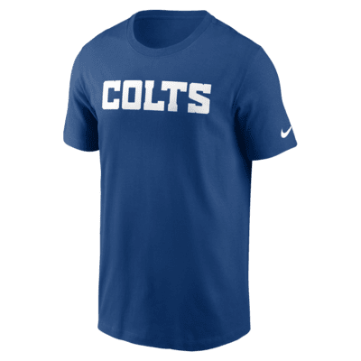 Indianapolis Colts Primetime Wordmark Essential Men's Nike NFL T-Shirt