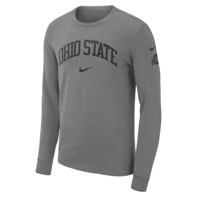 Nike College (Ohio State) Men's Long-Sleeve T-Shirt. Nike.com