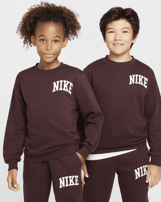 Подростковый свитшот Nike Sportswear Club Big Kids' French Terry Crew-Neck