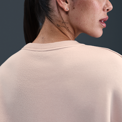 NikeCourt Heritage Phoenix Fleece Women's Over-Oversized Crew-Neck Sweatshirt