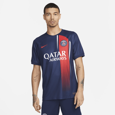 เสื้อแข่งฟุตบอลผู้ชาย Nike Dri-FIT Paris Saint-Germain 2023/24 Stadium Home