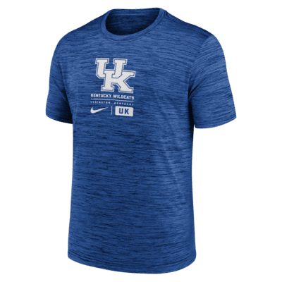 Kentucky Wildcats Campus Center Block Velocity Men's Nike Dri-FIT College T-Shirt