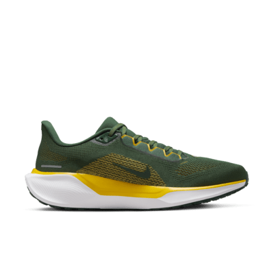 Nike Pegasus 41 NFL Green Bay Packers Men's Road Running Shoes