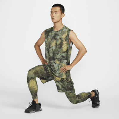 กางเกงรัดรูป Dri-FIT ผู้ชาย Nike Pro Camo